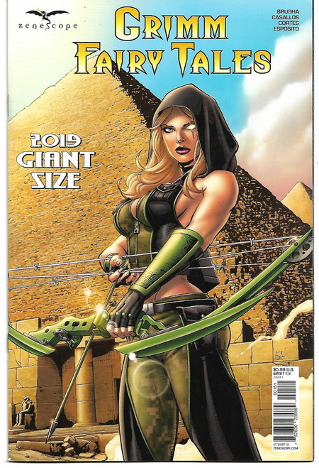 GRIMM FAIRY TALES 2019 GIANT SIZE #1 CVR E SPAY (ZENESCOPE 2019)