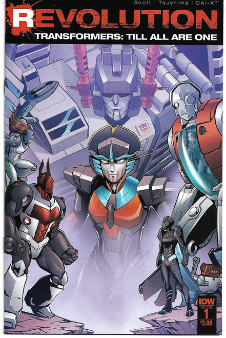 TRANSFORMERS TILL ALL ARE ONE REVOLUTION #1 (IDW 2016)