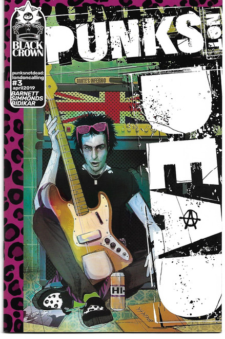 PUNKS NOT DEAD LONDON CALLING #3 SIMMONDS (IDW 2019)