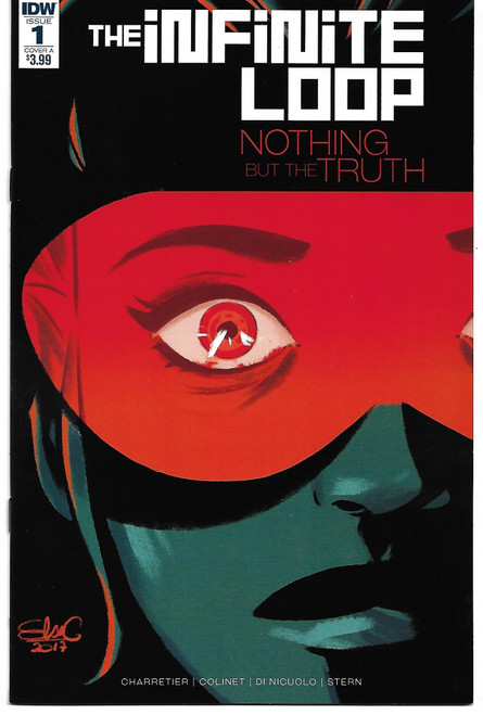 INFINITE LOOP NOTHING BUT THE TRUTH #1 (OF 6) CVR A CHARRETI (IDW 2017)