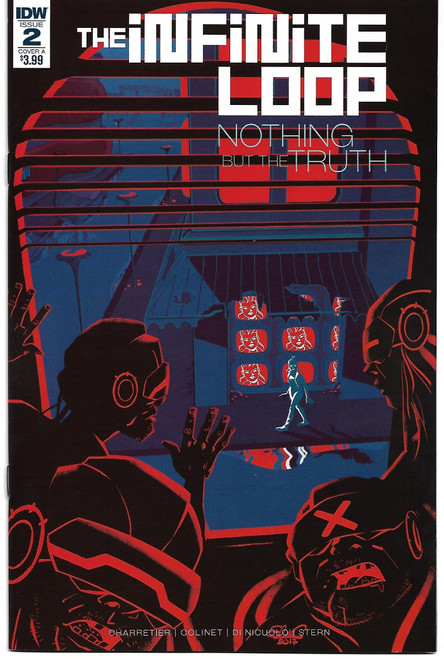 INFINITE LOOP NOTHING BUT THE TRUTH #2 (OF 6) CVR A CHARRETI (IDW 2017)