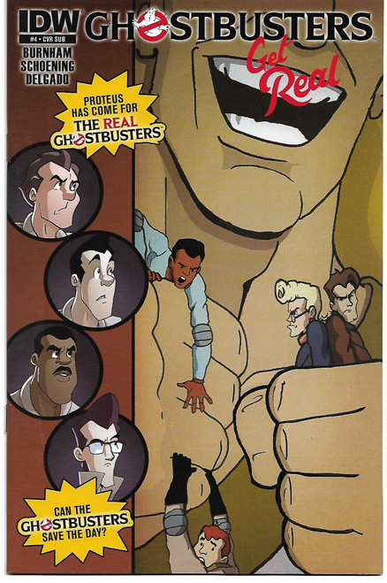 GHOSTBUSTERS GET REAL #4 (OF 4) SUBSCRIPTION VAR (IDW 2015)