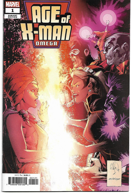 AGE OF X-MAN OMEGA #1 PORTACIO VAR #1 (MARVEL 2019)