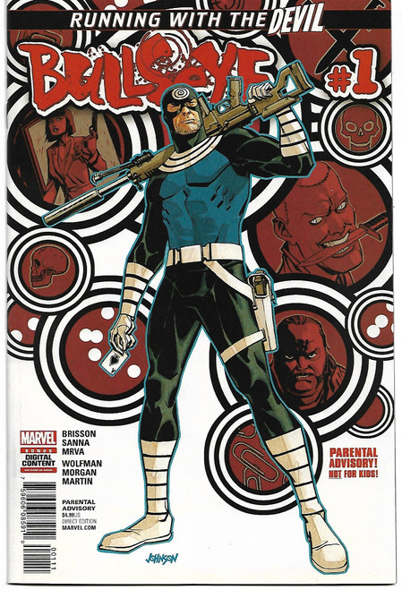 BULLSEYE #1, 2, 3, 4, 5 (OF 5) MARVEL 2017