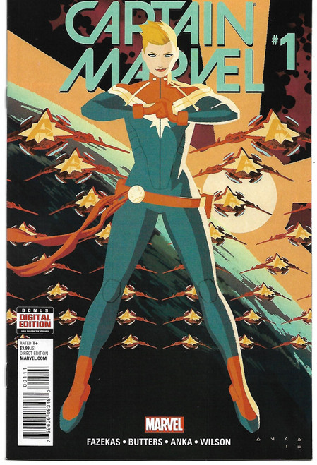 CAPTAIN MARVEL (2016) (ALL 10 ISSUES) MARVEL 2016