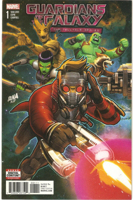 GUARDIANS OF GALAXY TELLTALE SERIES #1, 2, 3, 4, 5 (OF 5) MARVEL 2017