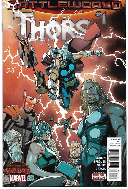 THORS #1, 2, 3, 4 (OF 4) MARVEL 2015