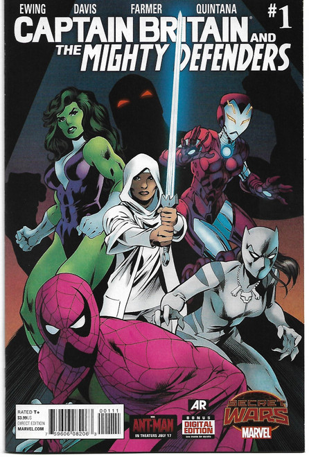 CAPTAIN BRITAIN AND MIGHTY DEFENDERS #1, 2 (OF 2) MARVEL 2015