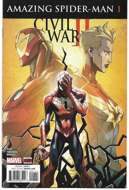 CIVIL WAR II AMAZING SPIDER-MAN #1, 2, 3, 4 (OF 4) MARVEL 2015