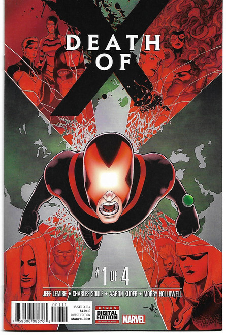 DEATH OF X #1, 2, 3, 4 (OF 4) MARVEL 2016