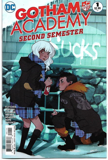 GOTHAM ACADEMY SECOND SEMESTER (ALL 12 ISSUES) 2016-2017
