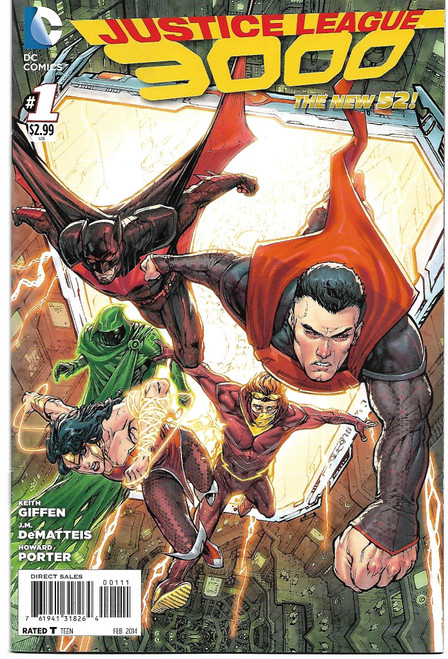 JUSTICE LEAGUE 3000 (ISSUES 1 TO 14) DC 2013-2014