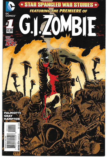 STAR SPANGLED WAR STORIES GI ZOMBIE (ALL 8 ISSUES) DC 2014-2015