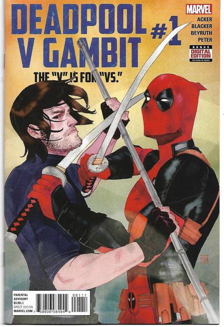 DEADPOOL VS GAMBIT #1 (OF 5) MARVEL 2016