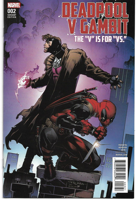 DEADPOOL VS GAMBIT #2 (OF 5) STROMAN VAR (MARVEL 2016)