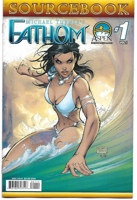 FATHOM SOURCEBOOK #1 DIRECT MARKET CVR (ASPEN 2014)