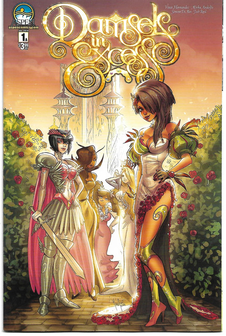 DAMSELS IN EXCESS #1 DIRECT MARKET CVR A (ASPEN 2014)