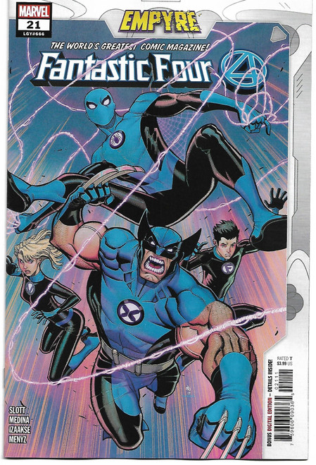 FANTASTIC FOUR (2018) #21 EMP (MARVEL 2020)