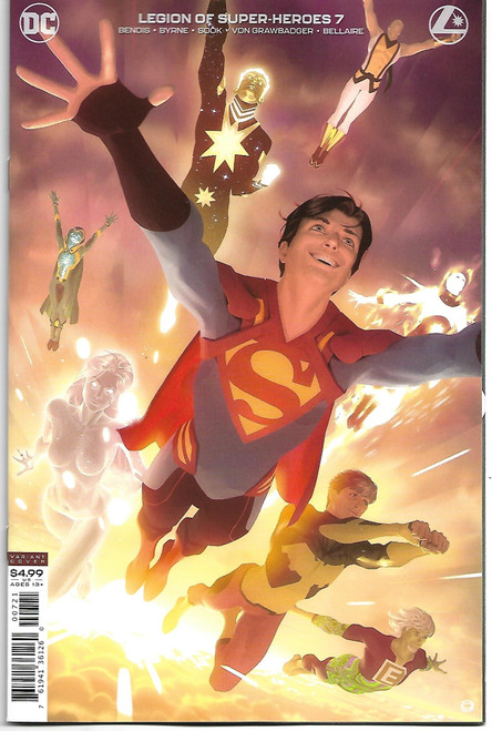 LEGION OF SUPER HEROES (2019) #07 CVR B ALEX GARNER CARD STOCK VAR (DC 2020)