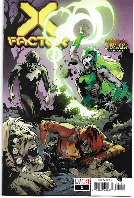 X-FACTOR (2020) #01 LUPACCHINO MARVEL ZOMBIES VAR (MARVEL 2020)