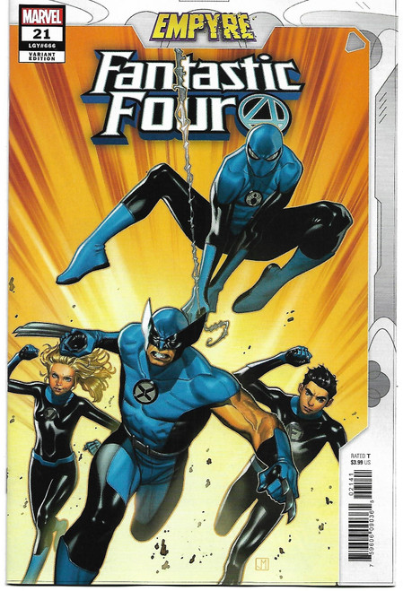 FANTASTIC FOUR (2018) #21 MOLINA EMPYRE VAR EMP (MARVEL 2020)