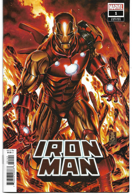 IRON MAN (2020) #01 BROOKS VAR (MARVEL 2020)