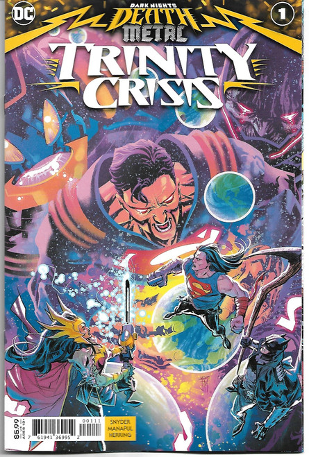 DARK NIGHTS DEATH METAL TRINITY CRISIS #1 (ONE SHOT) CVR A FRANCIS MANAPUL (DC 2020)