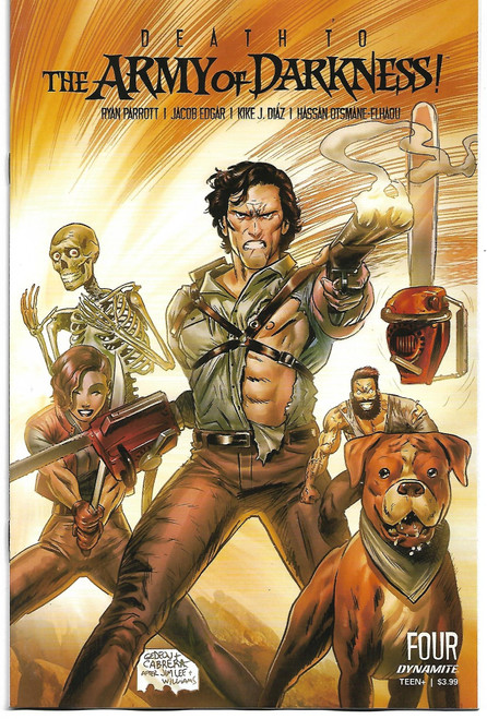 DEATH TO ARMY OF DARKNESS #4 CVR D GEDEON HOMAGE (DYNAMITE 2020)