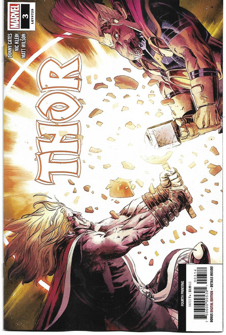 THOR (2020) #03 4TH PTG KLEIN VAR (MARVEL 2020)