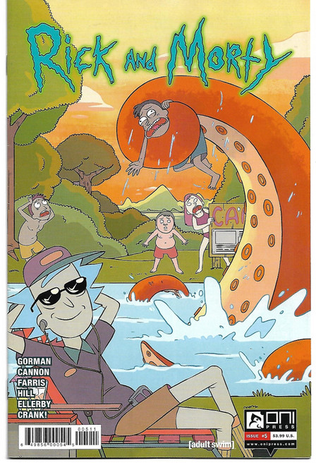 RICK AND MORTY #05 (ONI 2015) PREVIOUSLY OWNED