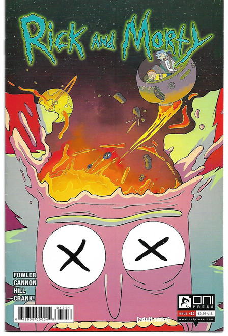 RICK AND MORTY #12 (ONI 2016) PREVIOUSLY OWNED