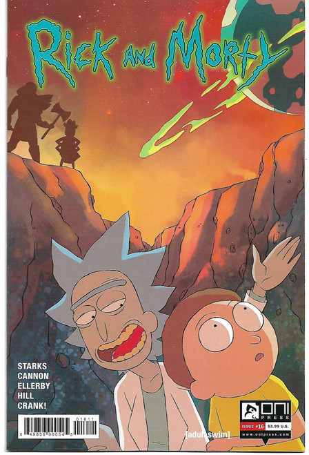 RICK AND MORTY #16 (ONI 2016) PREVIOUSLY OWNED