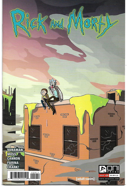 RICK AND MORTY #29 (ONI 2017) PREVIOUSLY OWNED