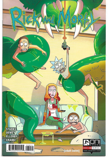 RICK AND MORTY #30 (ONI 2017) PREVIOUSLY OWNED