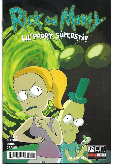 RICK & MORTY LIL POOPY SUPERSTAR #1 (OF 5) (ONI 2016) PREVIOUSLY OWNED