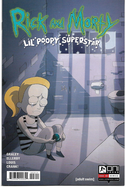 RICK & MORTY LIL POOPY SUPERSTAR #3 (OF 5) (ONI 2016) PREVIOUSLY OWNED