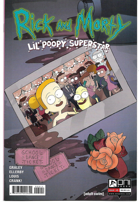 RICK & MORTY LIL POOPY SUPERSTAR #5 (OF 5) (ONI 2016) PREVIOUSLY OWNED