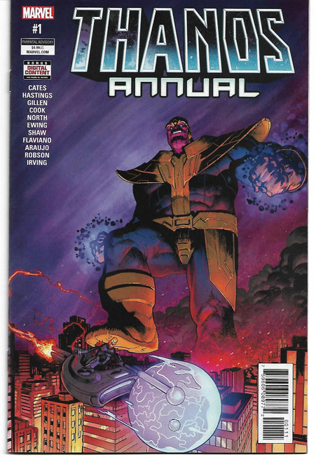 THANOS (2017) ANNUAL #1 (MARVEL 2018)