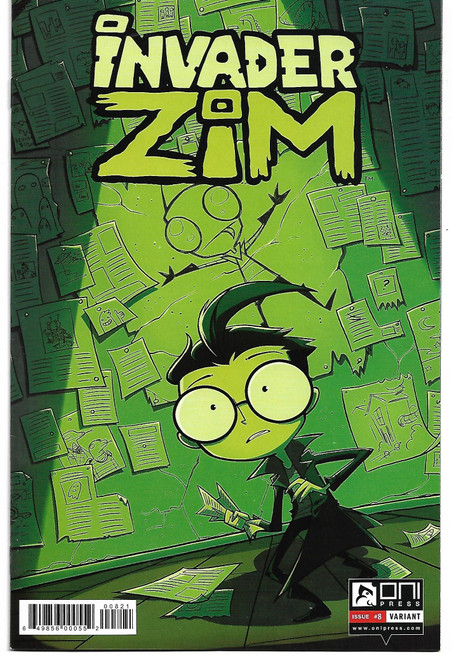 INVADER ZIM #08 VARIANT (ONI 2016) PREVIOUSLY OWNED