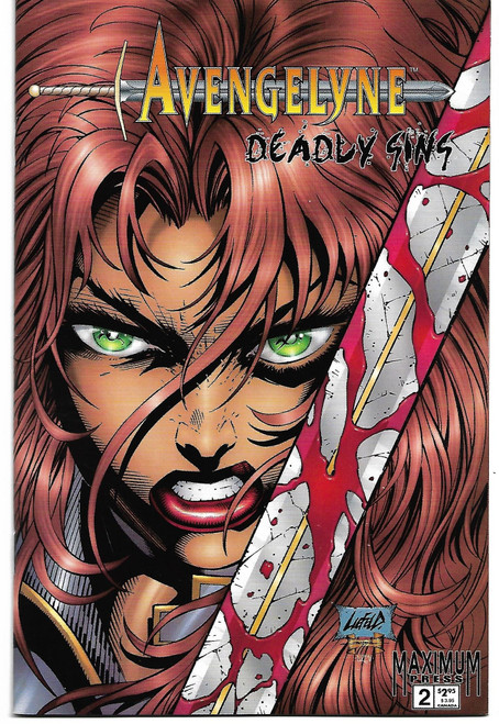 AVENGELYNE DEADLY SINS #2 (MAXIMUM PRESS 1995)