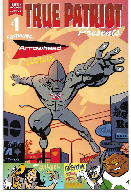 TRUE PATRIOT PRESENTS #1 VOL 1 (CHAPTERHOUSE COMICS 2016)