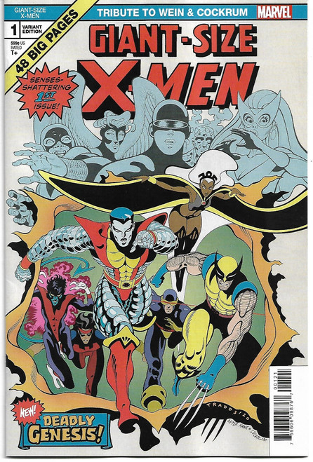 GIANT SIZE X-MEN TRIBUTE WEIN COCKRUM #1 MOORE VAR (MARVEL 2020)