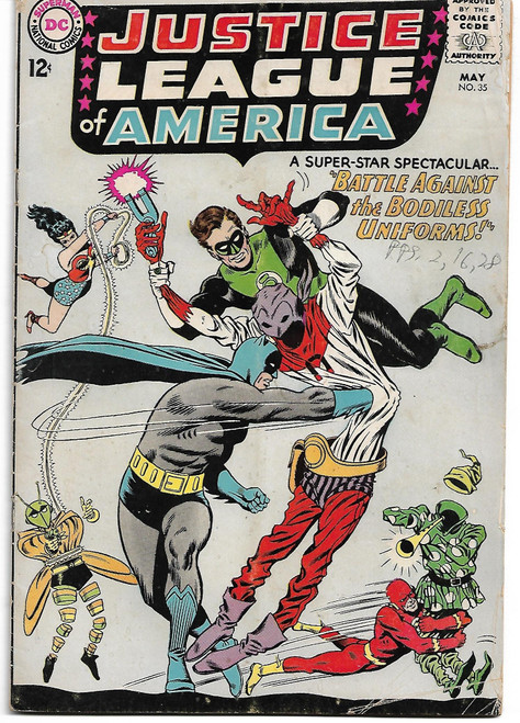 JUSTICE LEAGUE OF AMERICA #035 (DC 1965)