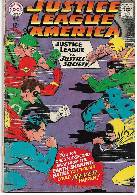 JUSTICE LEAGUE OF AMERICA #056 (DC 1967)