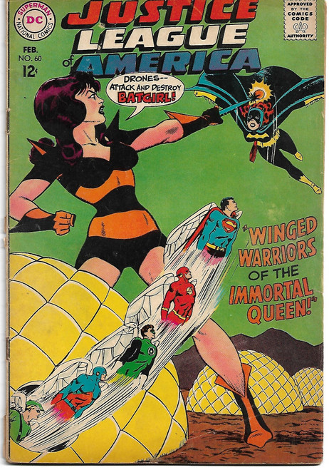 JUSTICE LEAGUE OF AMERICA #060 (DC 1968)