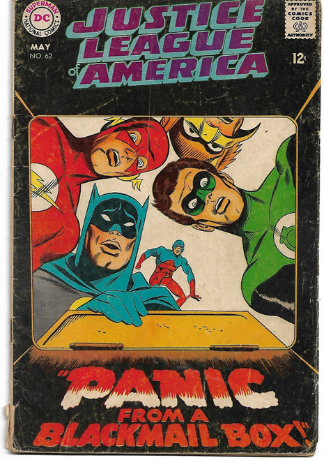 JUSTICE LEAGUE OF AMERICA #062 (DC 1968)