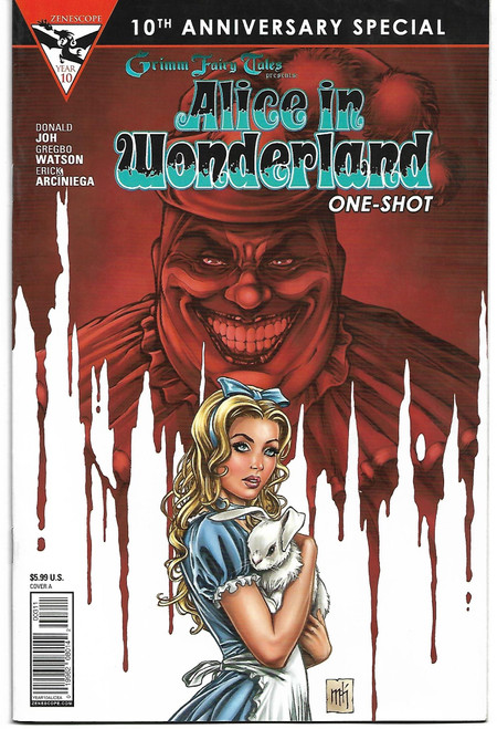 GFT ALICE 10TH ANNIVERSARY SPECIAL #3 A CVR KROME (ZENESCOPE 2015)