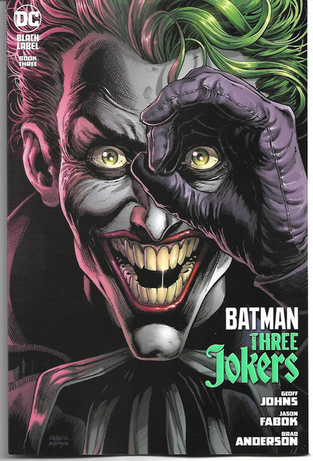 BATMAN THREE JOKERS #3 (OF 3) CVR A JASON FABOK JOKER (DC 2020)