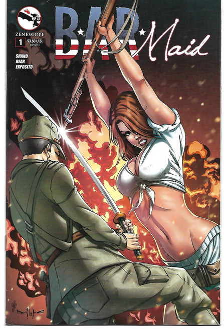 BAR MAID #1 (OF 5) C CVR QUALANO  (ZENESCOPE 2014)