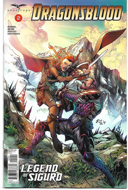 DRAGONSBLOOD #2 (OF 4) CVR B RICHARDSON (ZENESCOPE 2019)